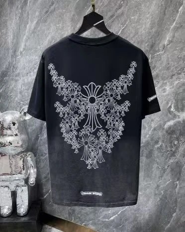 Chrome Hearts T-Shirts Embroidered Cross Graphic — 30