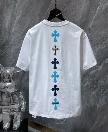 Chrome Hearts T-Shirts Embroidered Cross Graphic — 18