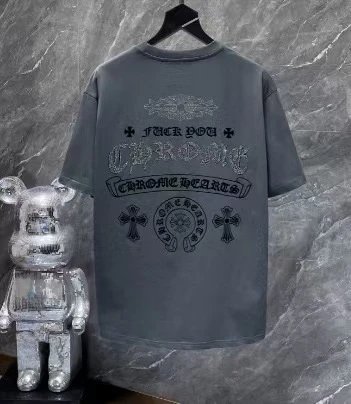 Chrome Hearts T-Shirts Embroidered Cross Graphic — 39