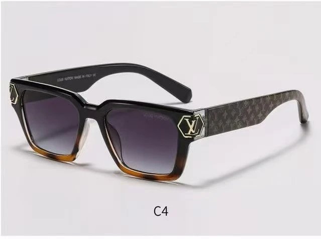 Louis Vuitton Eyewear Oversized shield sunglasses with Monogram lenses — 17