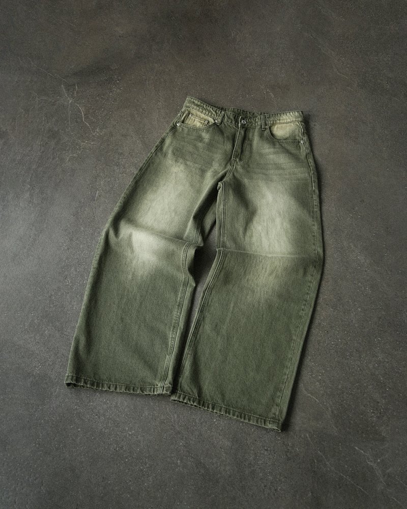 Mobius Matcha Baggy Jeans