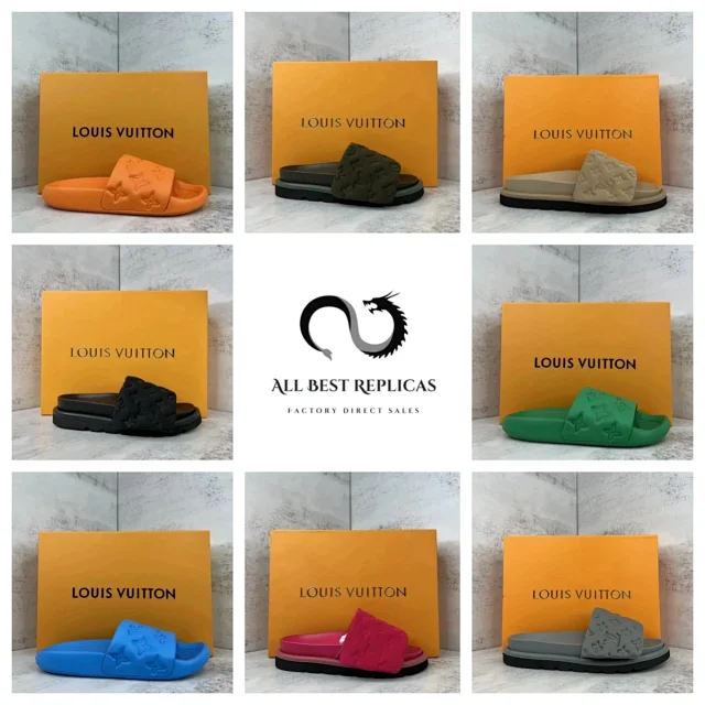 Louis Vuitton Slippers Embossed Monogram Slide product detail image 1