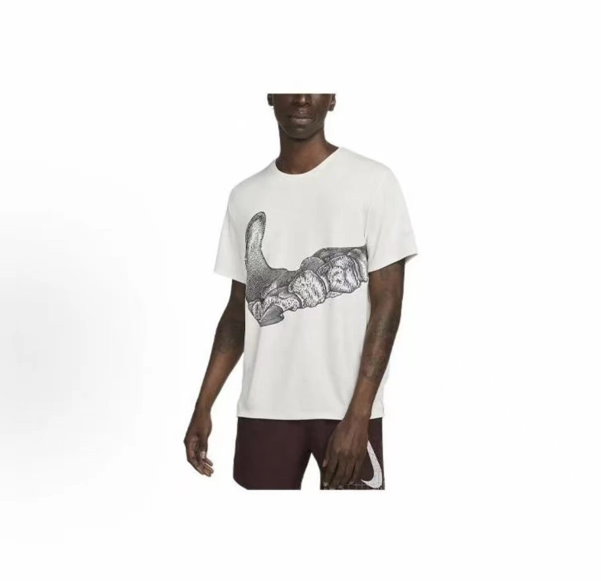 Nike Mixed sportswear apparel — White bone