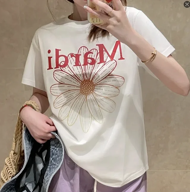 Unbranded T-Shirts Short-Sleeve Daisy Graphic product detail image 5
