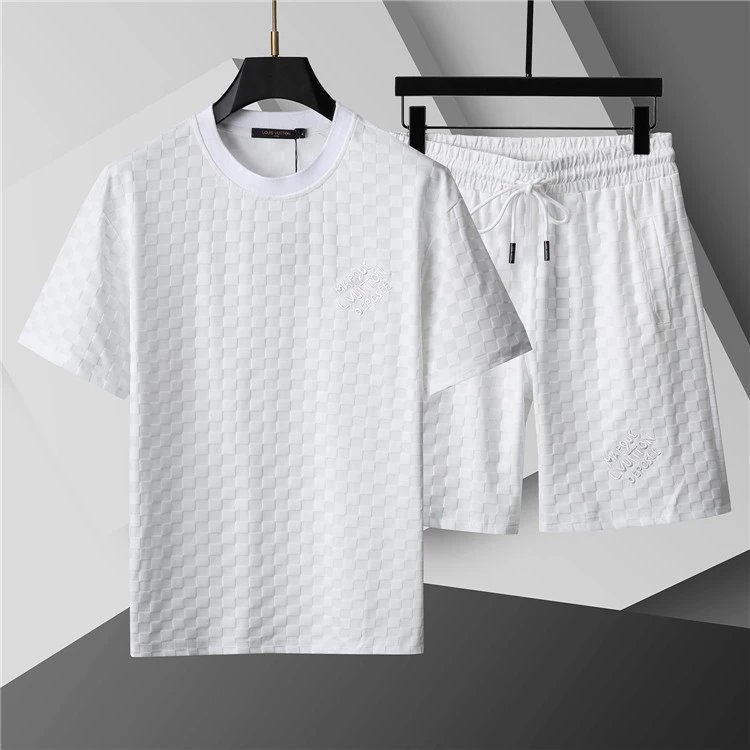Dior Matching Sets Embossed monogram T-shirt and shorts set image 3