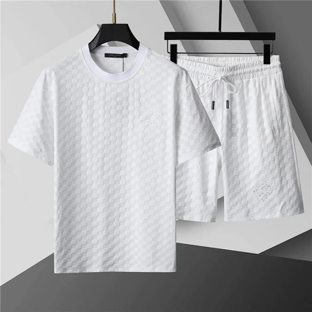 Dior Matching Sets Embossed monogram T-shirt and shorts set product detail image 3