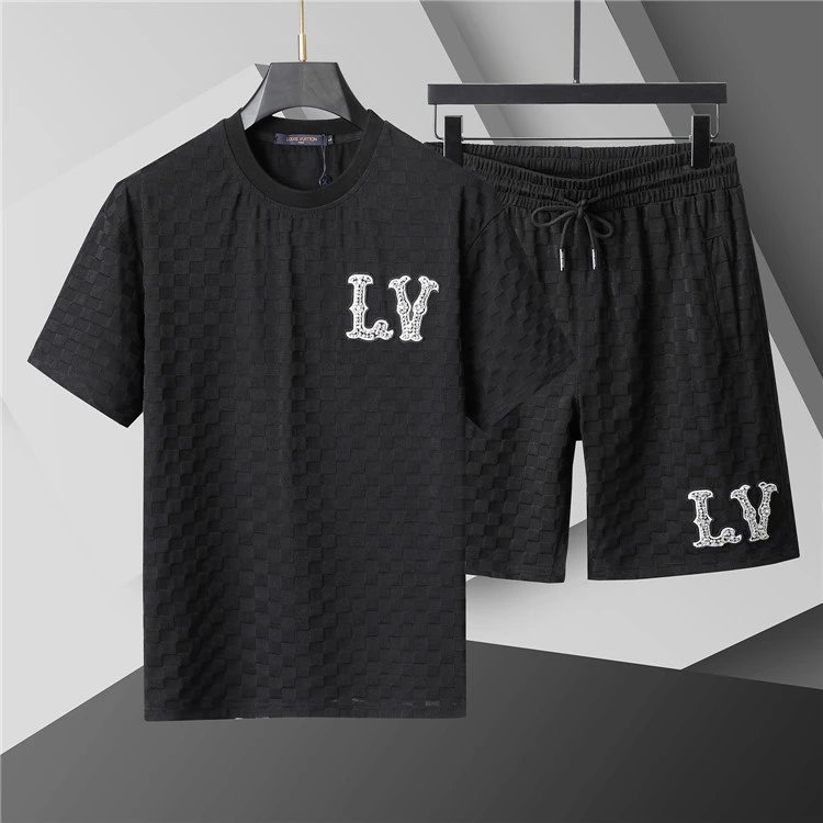 Dior Matching Sets Embossed monogram T-shirt and shorts set image 10