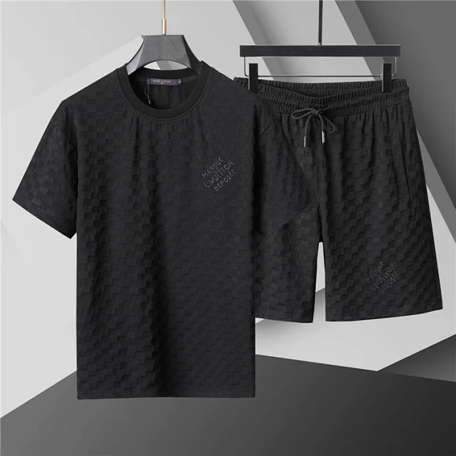 Dior Matching Sets Embossed monogram T-shirt and shorts set product detail image 4