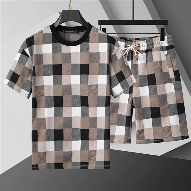 Dior Matching Sets Embossed monogram T-shirt and shorts set product detail image 5