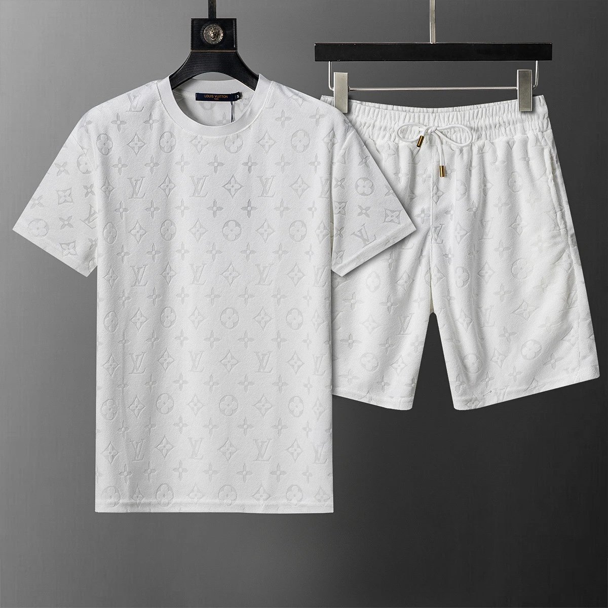 Dior Matching Sets Embossed monogram T-shirt and shorts set image 8