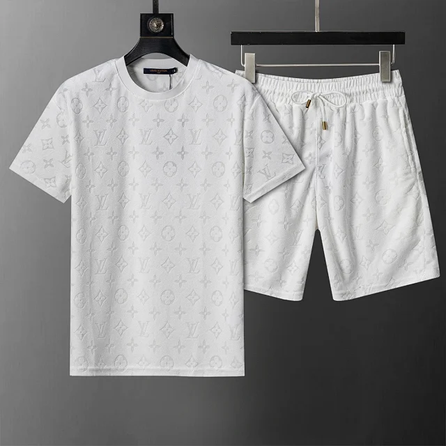 Dior Matching Sets Embossed monogram T-shirt and shorts set product detail image 8