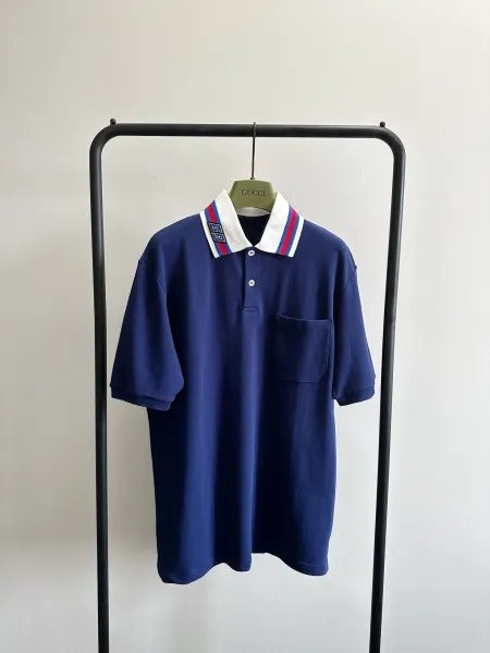 Gucci Web-Trimmed Polo Shirt White - 3