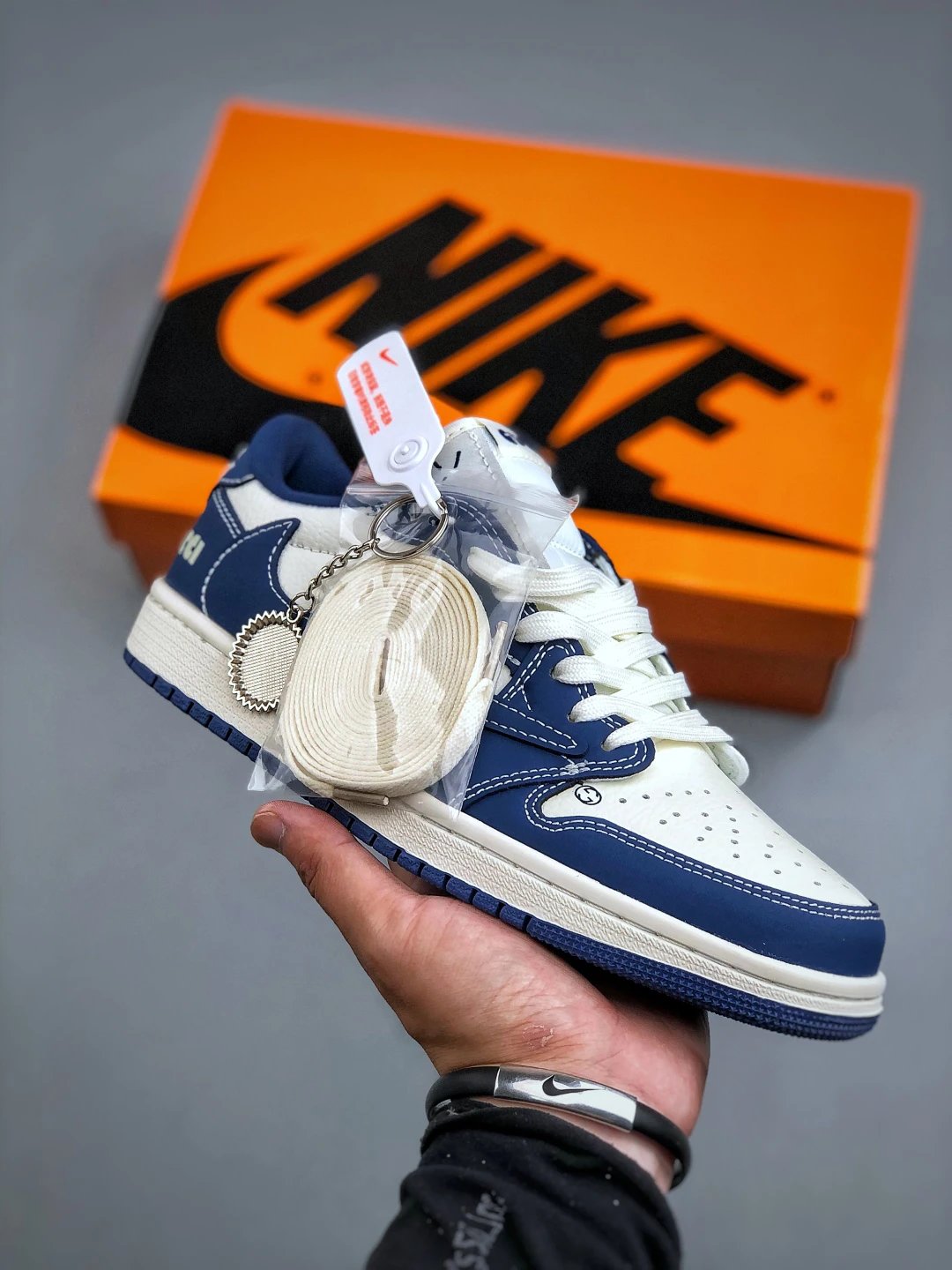 Nike Dunk Low x Dior Oblique White Green Sneakers - 16