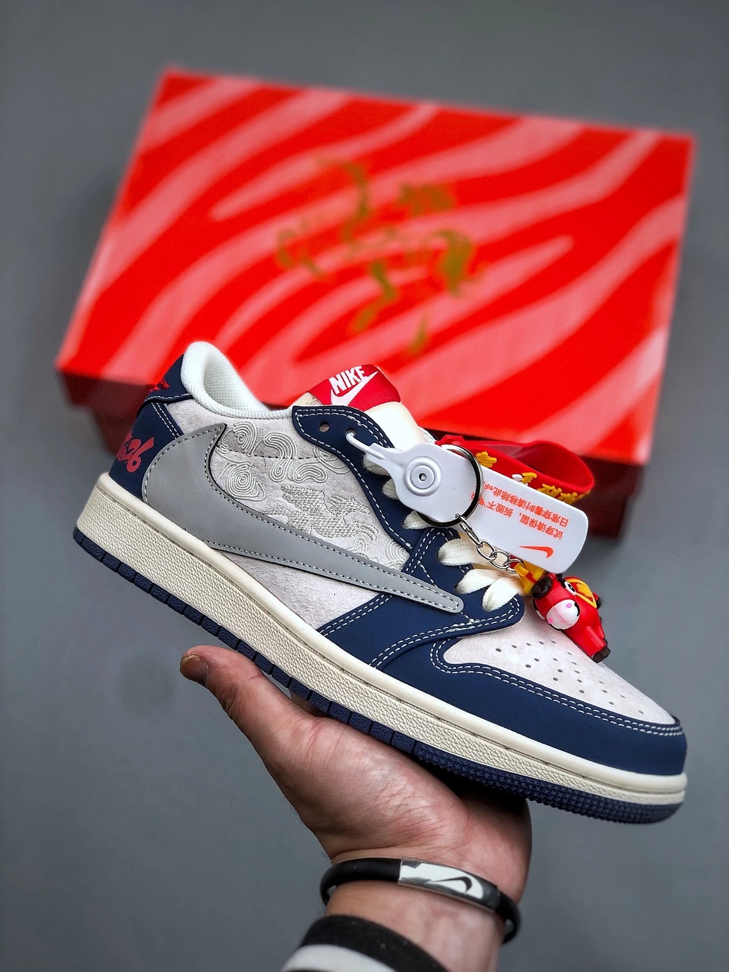 Nike Dunk Low x Dior Oblique White Green Sneakers - 9