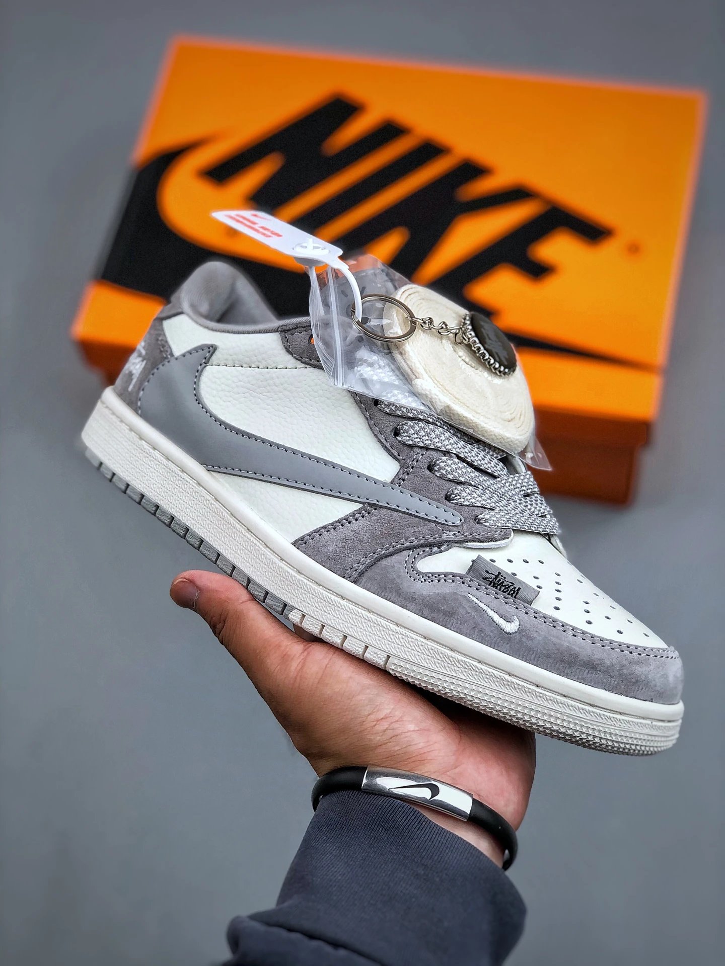 Nike Dunk Low x Dior Oblique White Green Sneakers - 6