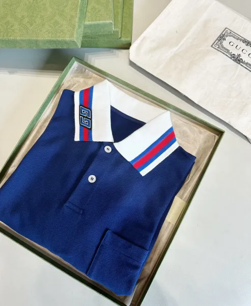 Gucci Web-Trimmed Polo Shirt White - 9