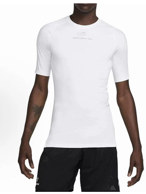 NOCTA x DRAKE Collaboration Quick-Dry Stretch Short-Sleeve T-Shirt with Chest Logo for Fitness, Basketball & Cycling