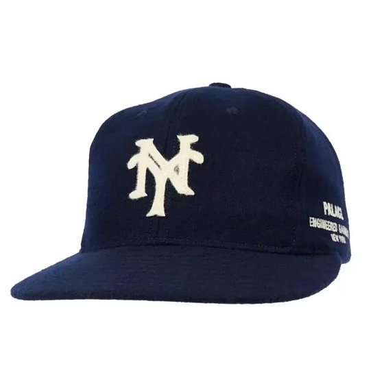 Palace x Engineering Garments Ebbets 6 baseball cap duckbill cap wool retro trend