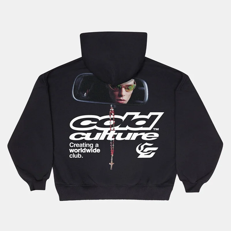 Unbranded Hoodies & Sweatshirts Oversized pullover hoodie with graphic back print — 16