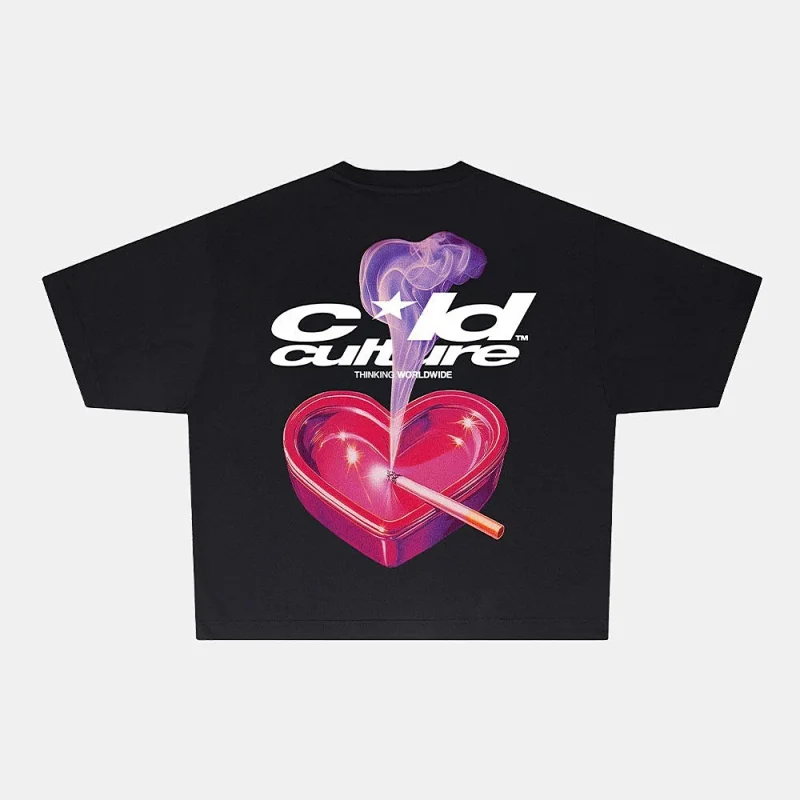 Cold Culture T-Shirts Oversized Star Graphic T-Shirt — 39