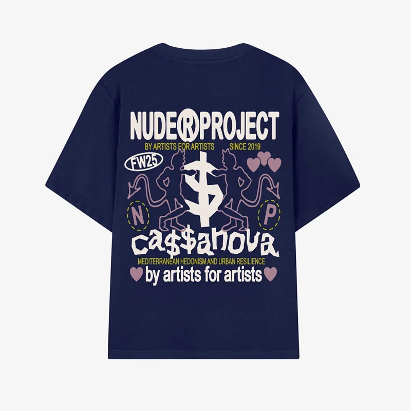 Nude Project T-Shirts Oversized Graphic Print T-Shirt — 15
