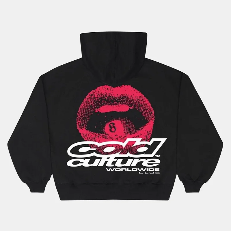 Unbranded Hoodies & Sweatshirts Oversized pullover hoodie with graphic back print — 11