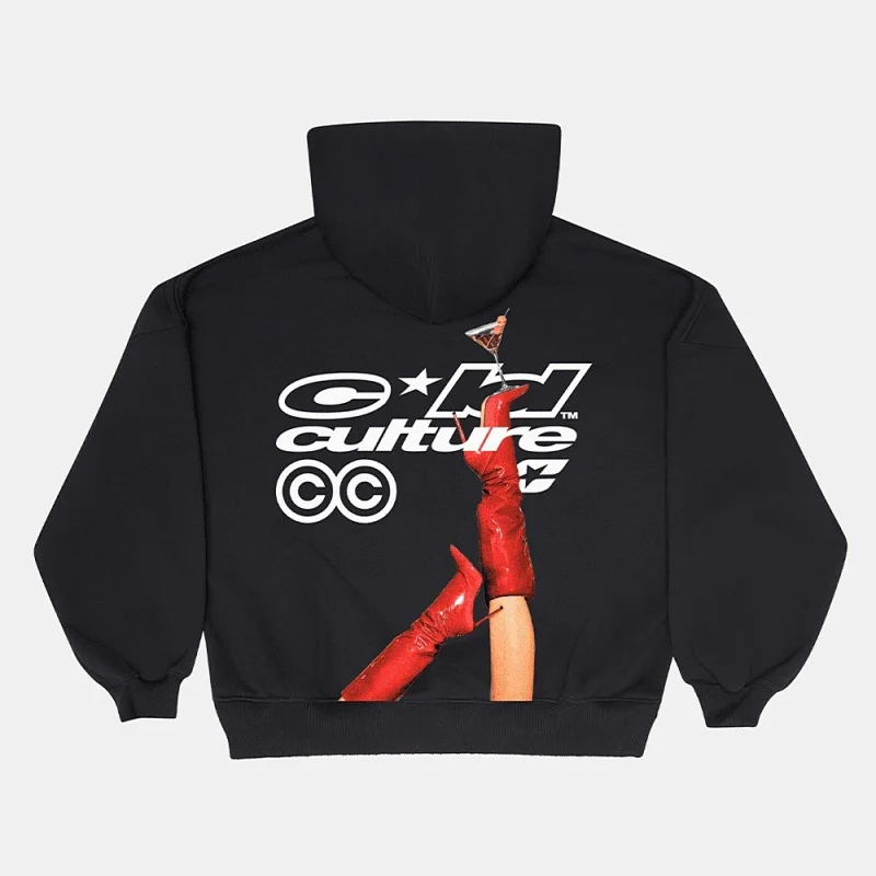 Unbranded Hoodies & Sweatshirts Oversized pullover hoodie with graphic back print — 25