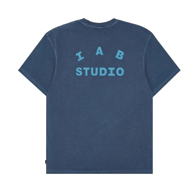 IAB Studio T-Shirts Seoul Logo Print — Water washing 4