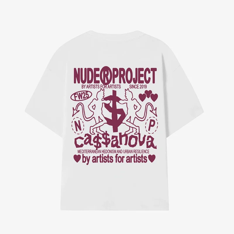 Nude Project T-Shirts Oversized Graphic Print T-Shirt — 14