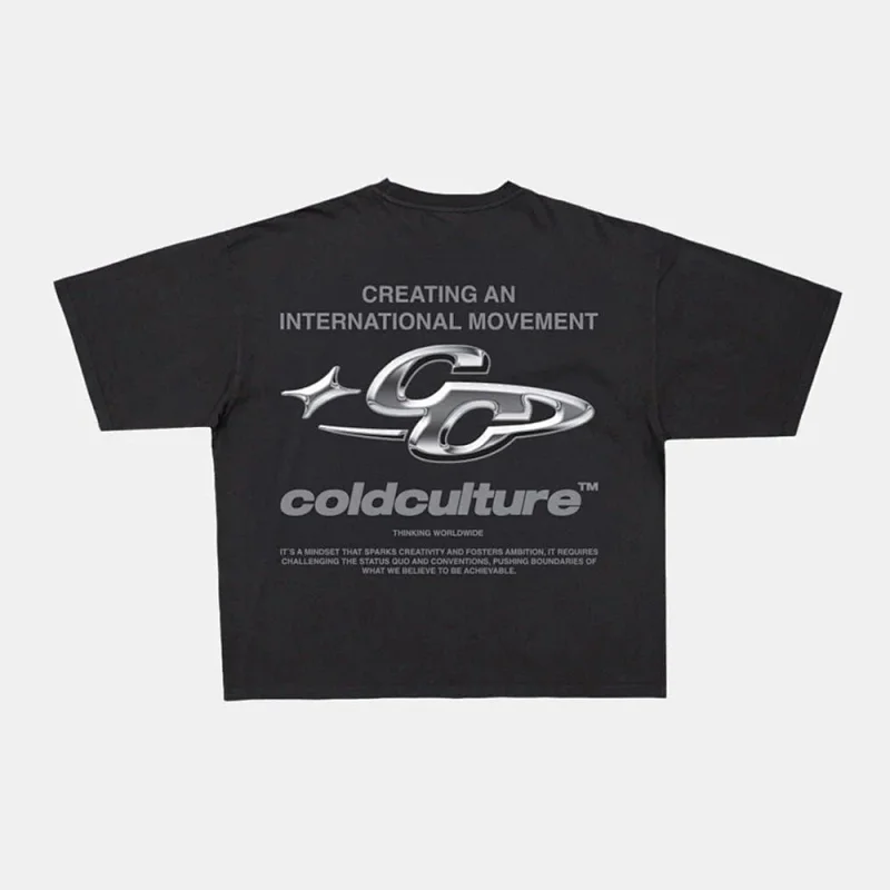 Cold Culture T-Shirts Oversized Star Graphic T-Shirt — 33