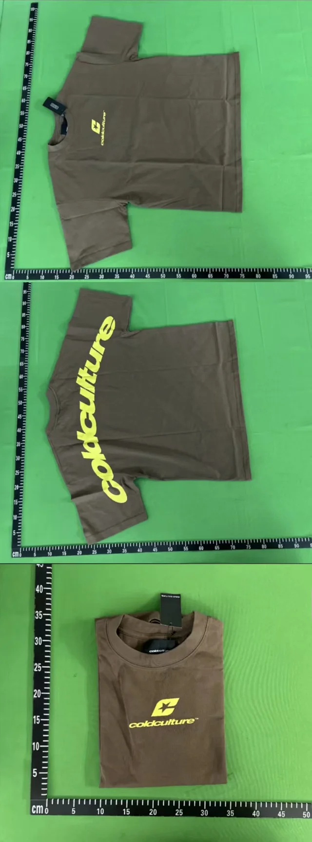 Cold Culture T-Shirts Oversized Logo Print product detail image 2