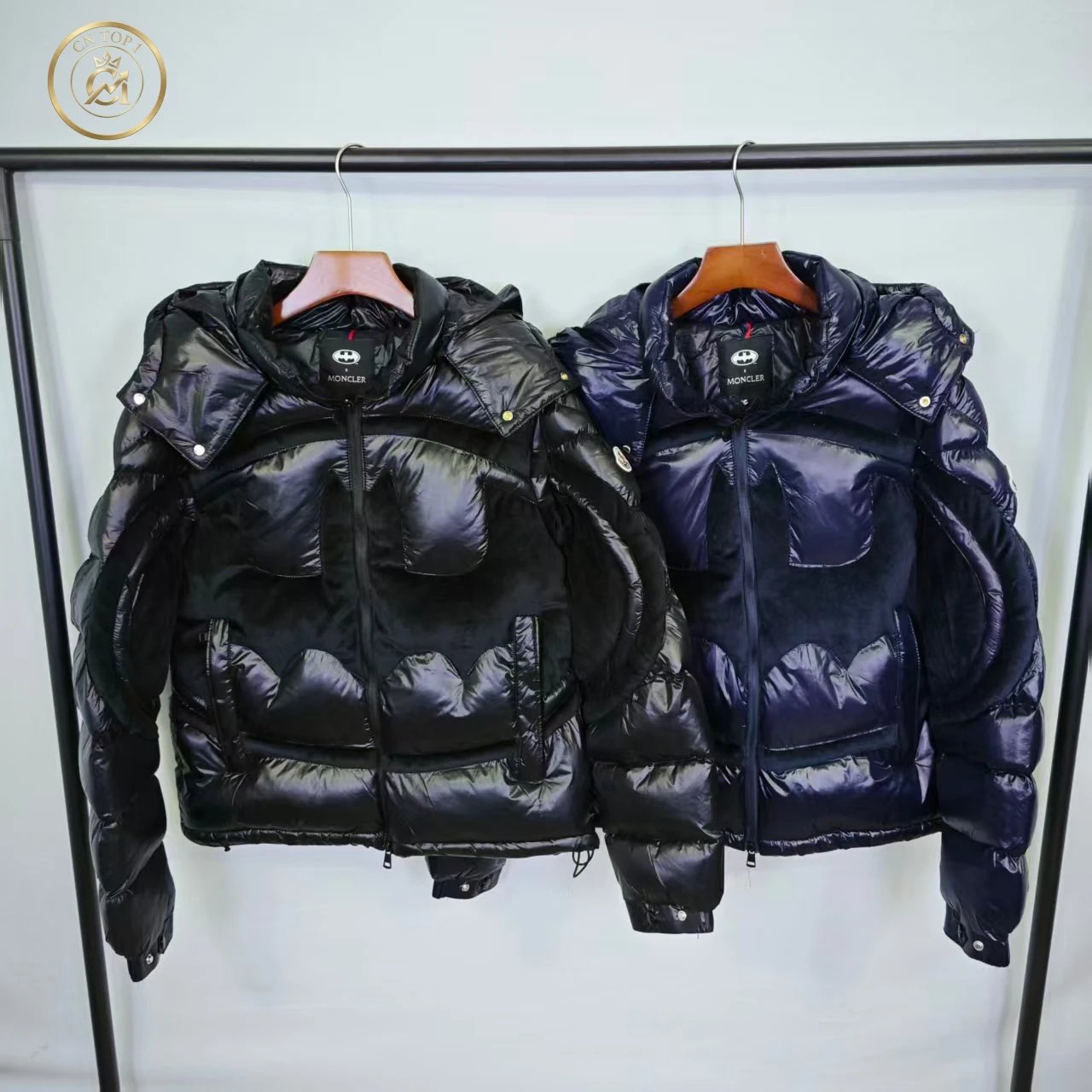 Moncler Hooded Detachable Padded Jacket Fashion Warm Coat