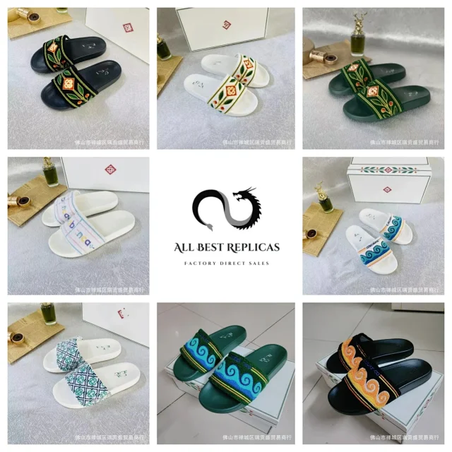 C&A Slippers Embroidered slide product detail image 1