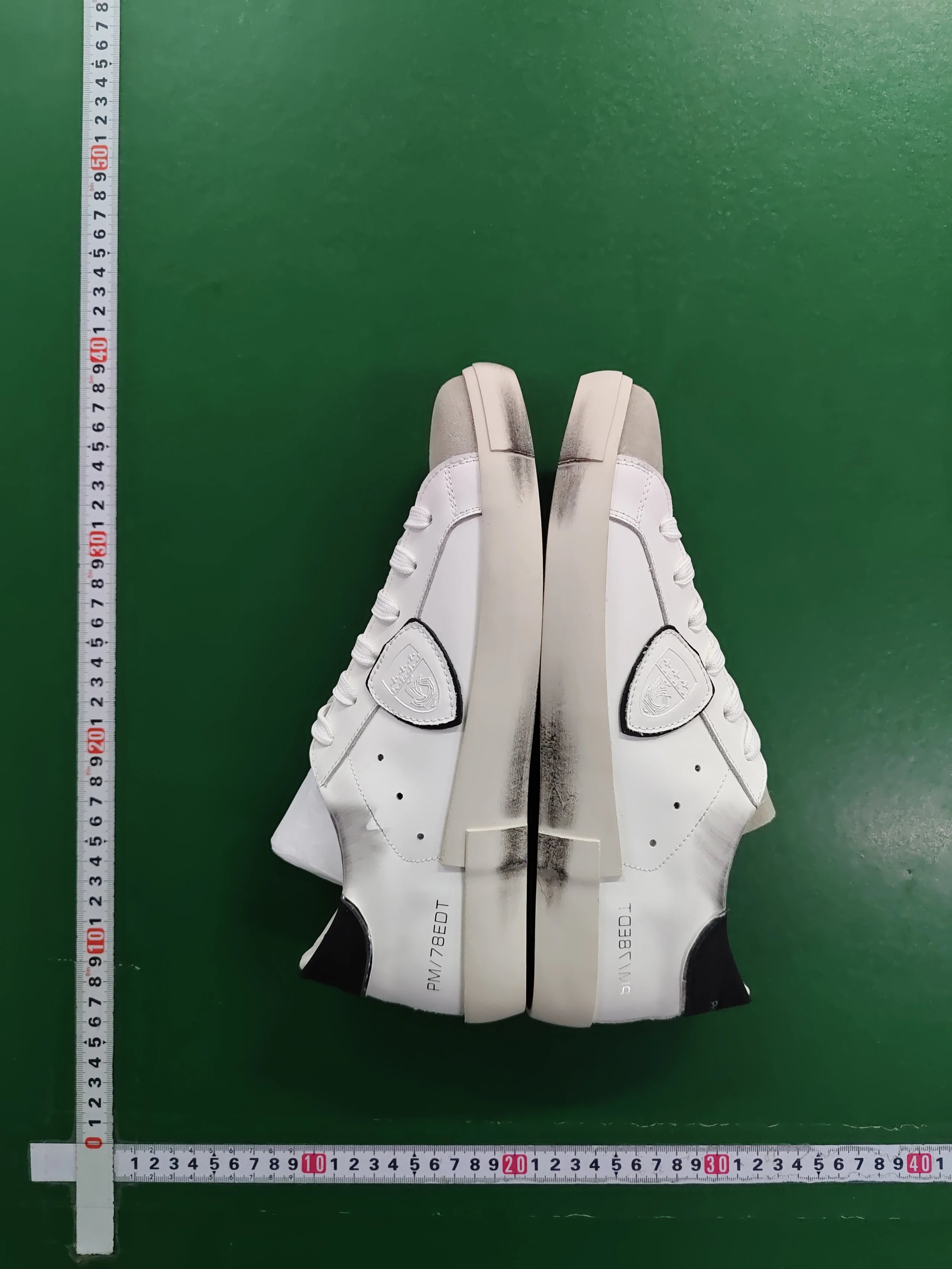 Philipp Plein J300 White Leather Sneakers Chunky Sneakers - 12