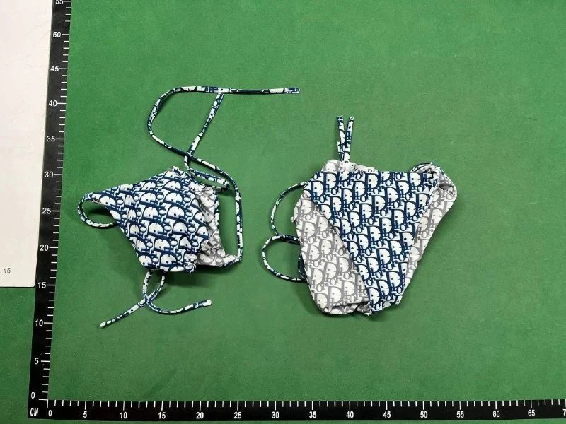 Fendi Swimwear Tie-Side Triangle Bikini Set image 12