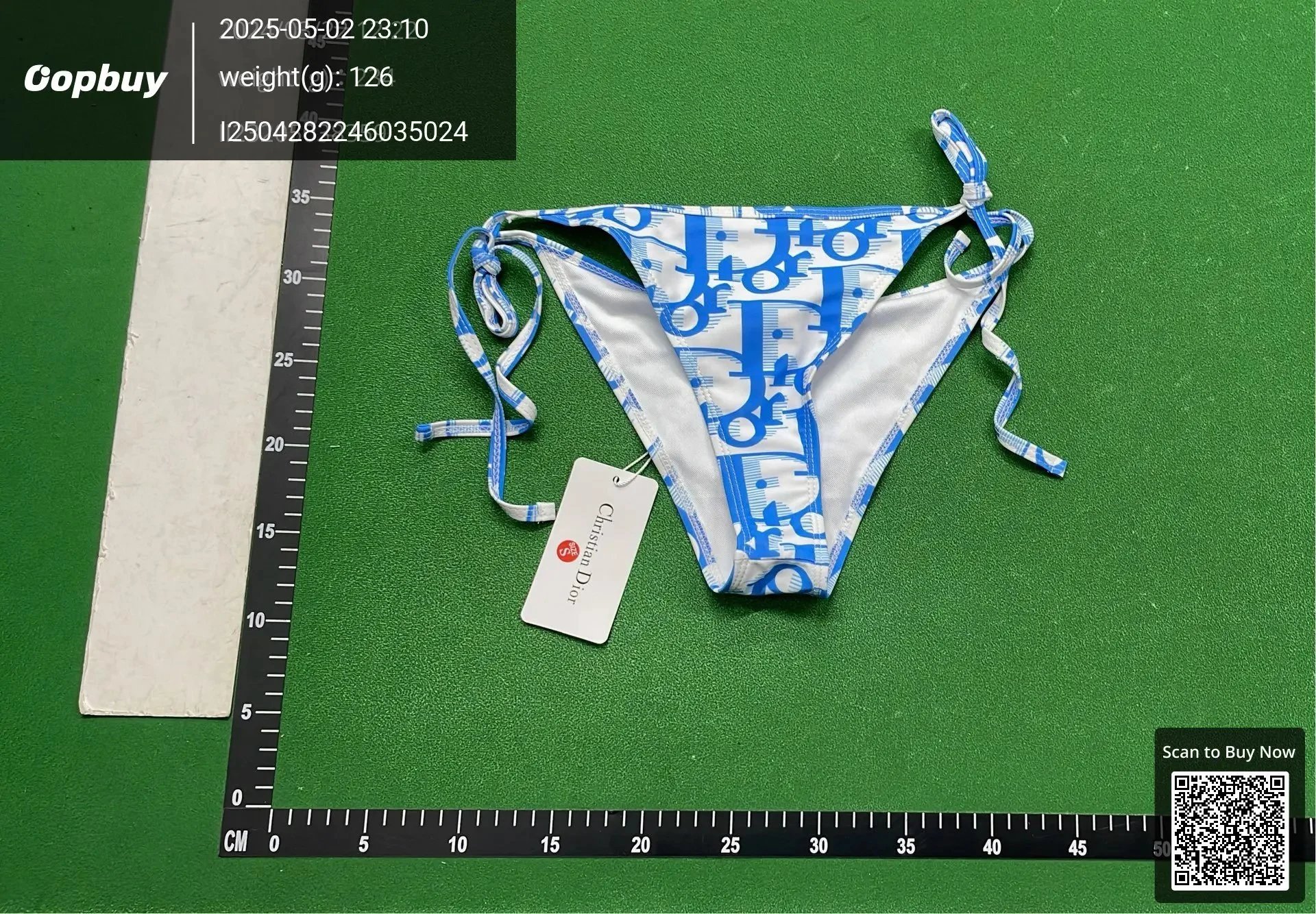 Fendi Swimwear Tie-Side Triangle Bikini Set image 10