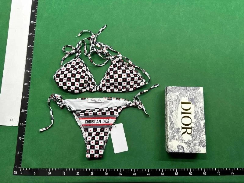 Fendi Swimwear Tie-Side Triangle Bikini Set image 14