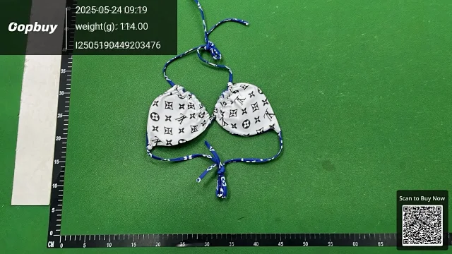 Fendi Swimwear Tie-Side Triangle Bikini Set product detail image 6