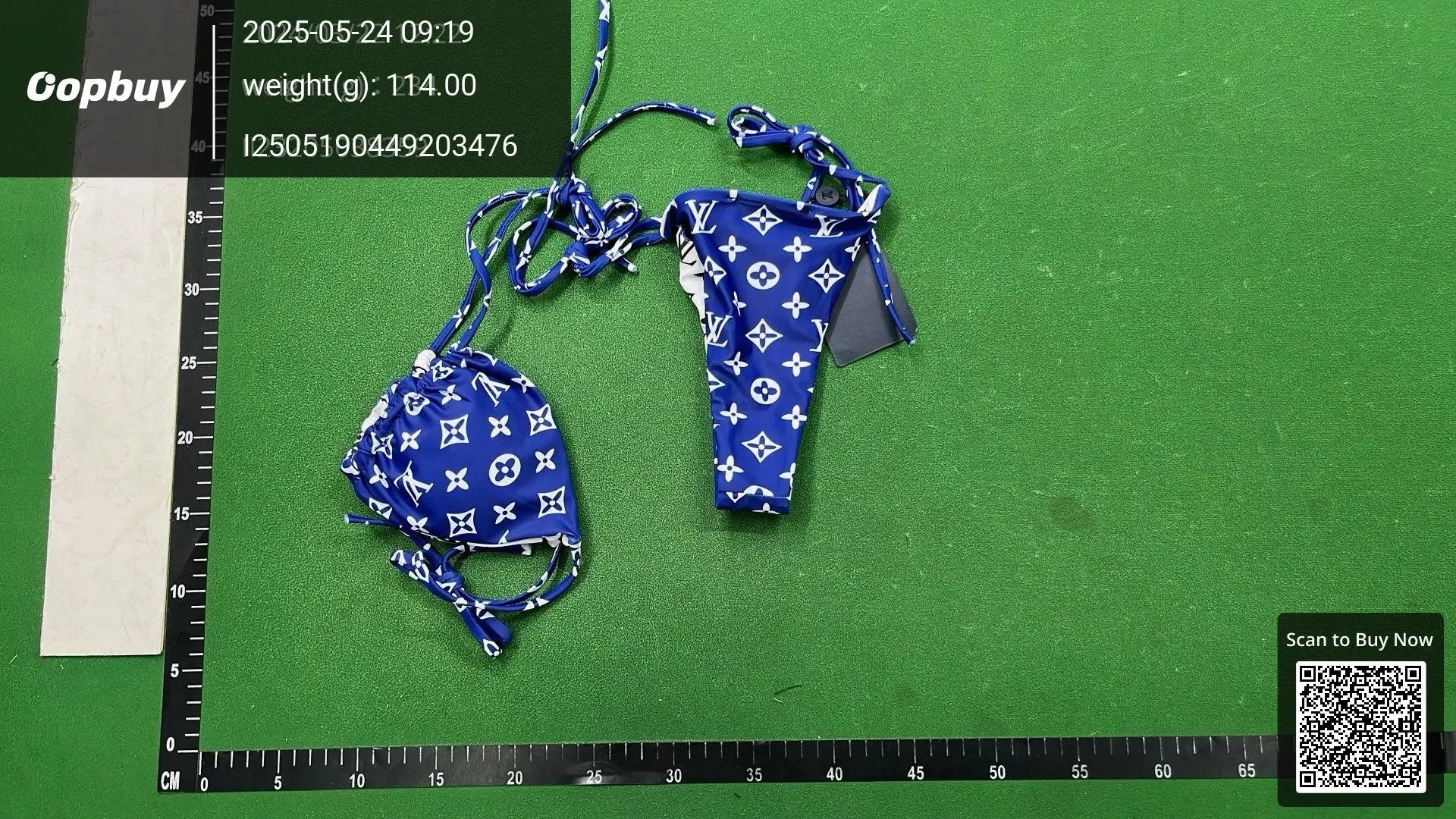 Fendi Swimwear Tie-Side Triangle Bikini Set image 8