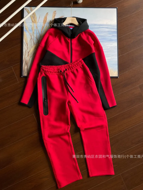 Black combined with red