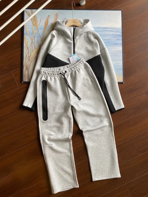 Black combined with light gray