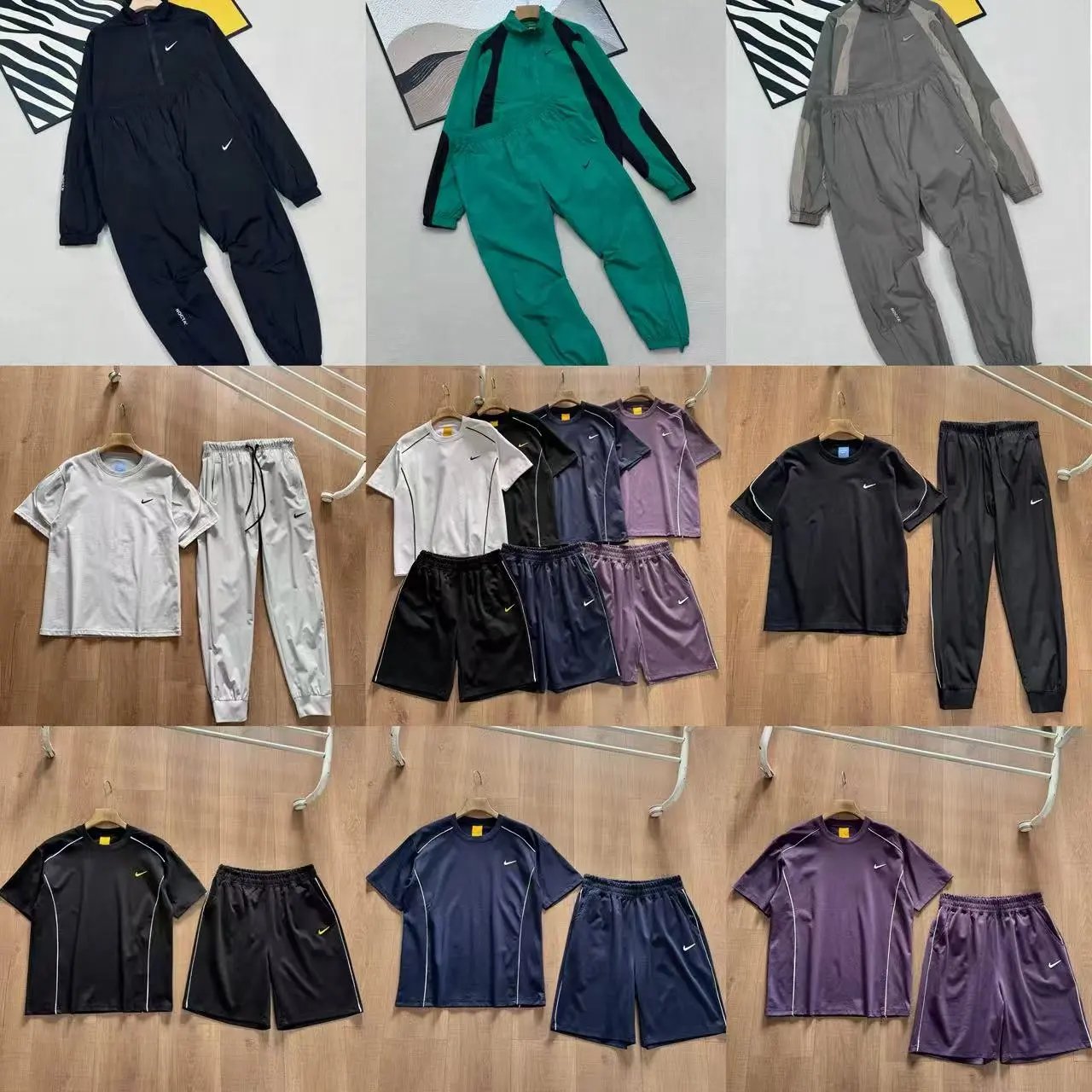 26-year-old co-branded sports suit for men and women