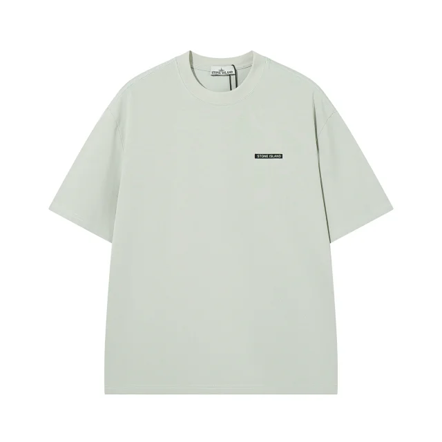 Stone Island T-Shirts Short-Sleeve Crew-Neck product detail image 10