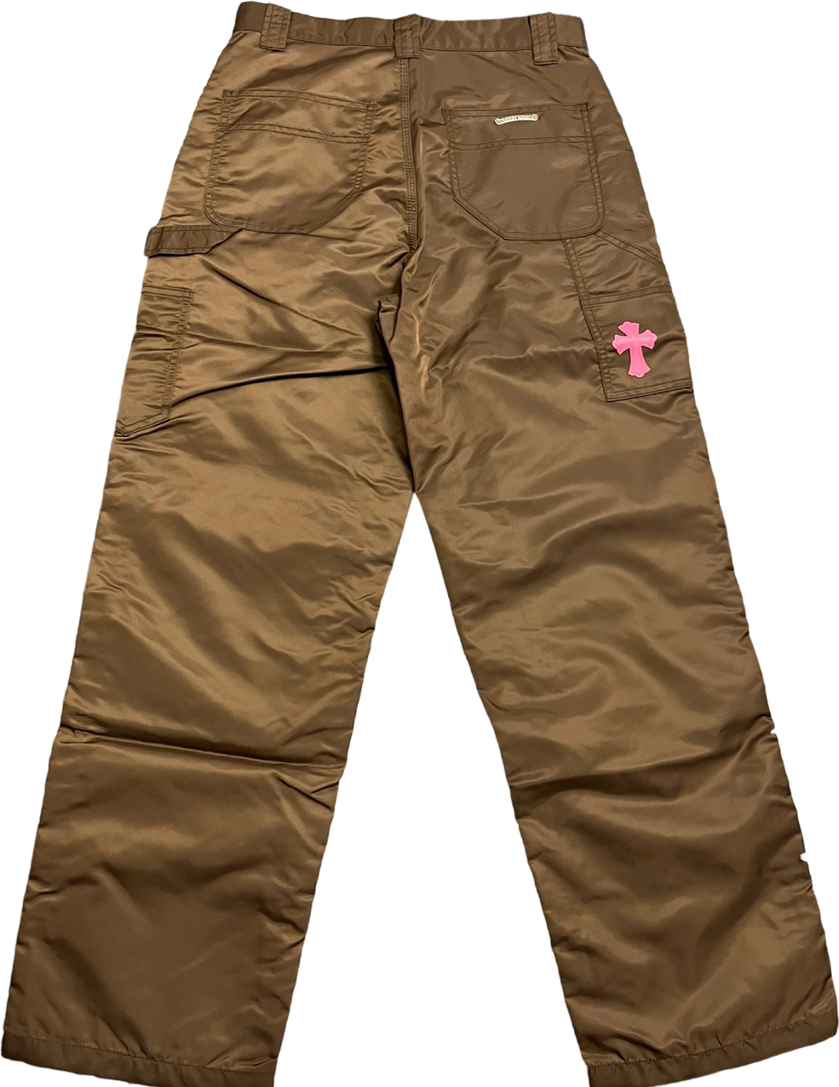 Patchwork Nylon Workwear Cargo Pants