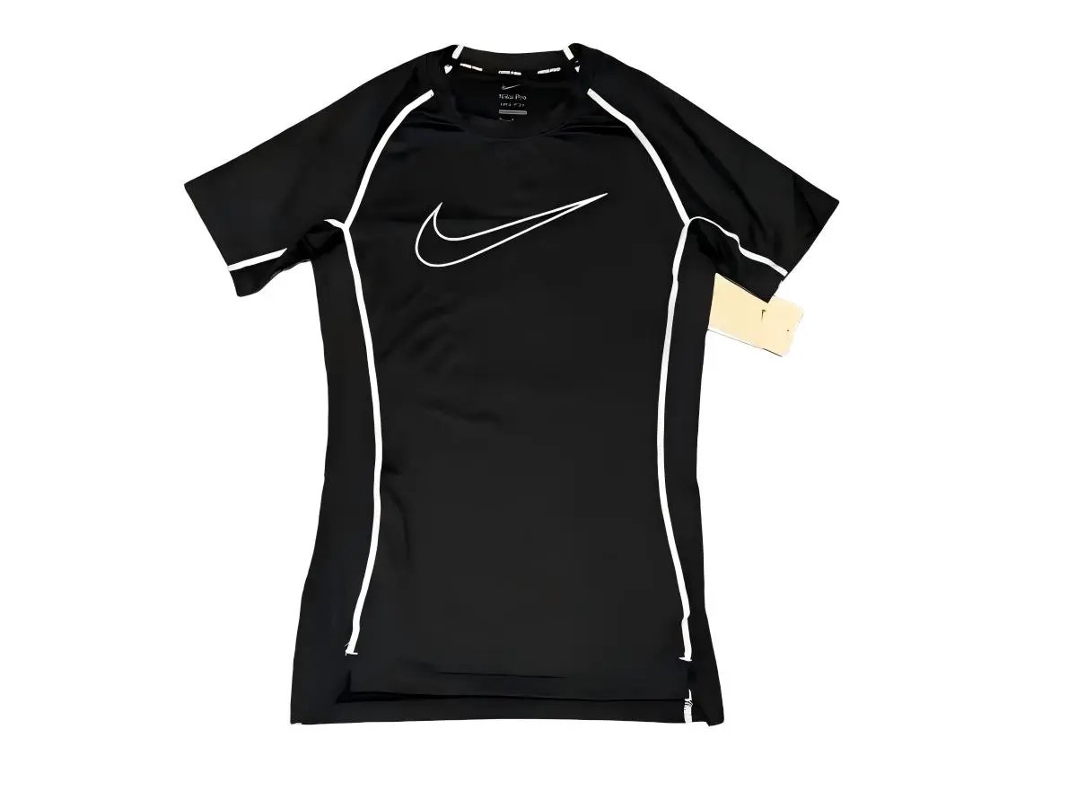 New Men's Compression Shirt Training Top Short Sleeve Quick-Dry Running Fitness T-Shirt Basketball Track Coach Base Layer