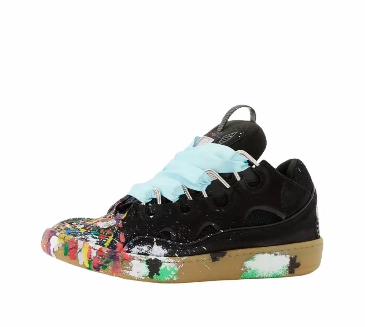 Dopamine bread shoes, board shoes, American niche high street men and women in the back of school season