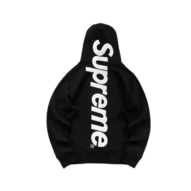 Embroidered Heavyweight Hoodie with Fleece Lining