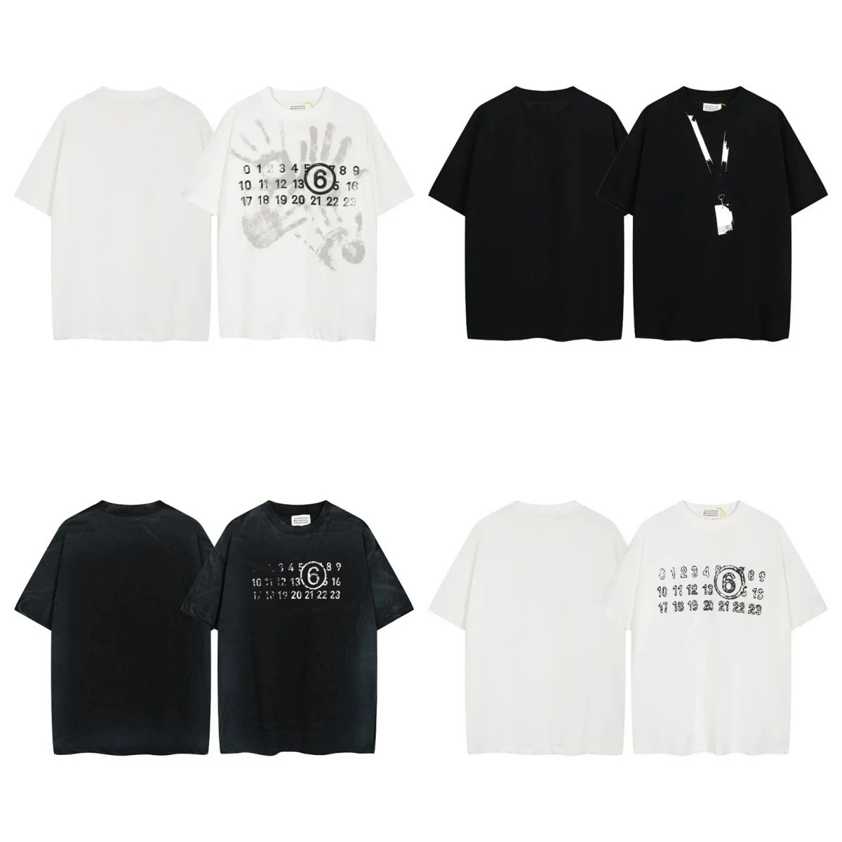 Short Sleeve Summer Loose Letter Embroidered Patch Print T-Shirt Unisex Couple Matching Tee