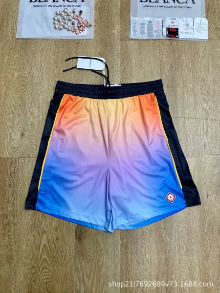 Casa Blanca Gradient Mesh Shorts Multicolor - 1