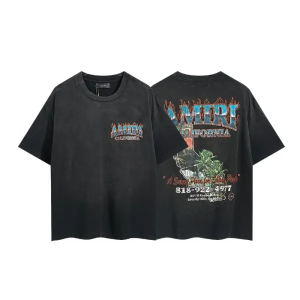 Hellstar Mercy Festival '96 Graphic T-Shirt Beige - 3
